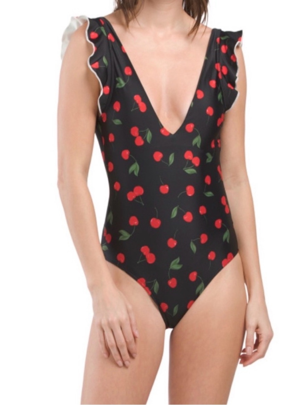 SUMMERSALT Cherry Print Backflip One Piece Swimsuit 10